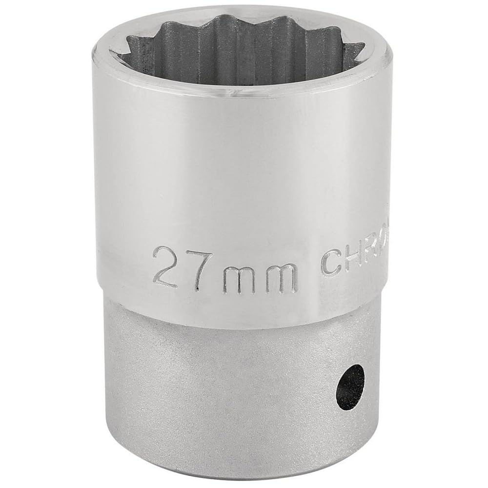 Draper T-MM/B 3/4 Square Drive 12 Point Socket (27mm), Blue, 27 mm