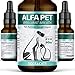 Kennel Cough Medicine for Dogs, Organic Dog Cough Medicine for Colds and Allergies - Natural Kennel Cough Treatment with Mullein Leaf and Elderberry