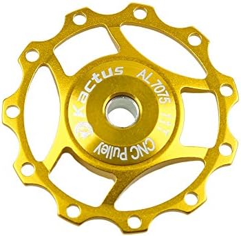KACTUS A-10 CNC Aluminum Rear Derailleur Pulley For SHIMANO SRAM 11T Golden