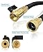 TheFitLife Best Expandable Garden Hose - 25/50/75/100 Feet Strongest Triple Core Latex and Solid Brass Fittings Free Spray Nozzle 3/4 USA Standard Easy Storage Kink Free Flexible Water Hose (100 Feet)