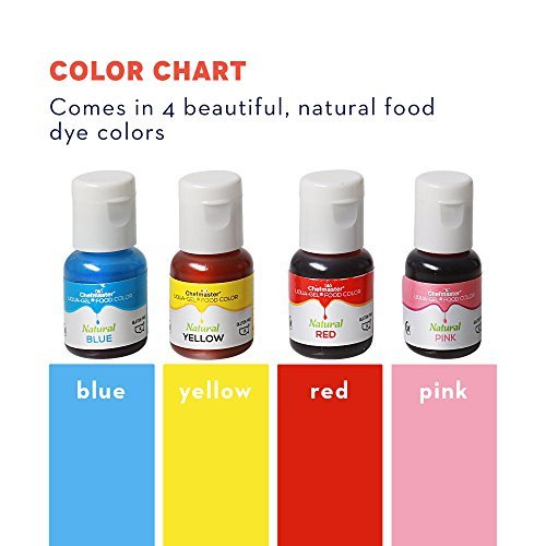 Chefmaster All Natural Food Coloring Vegan-friendly Dye For Baking