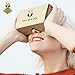 Tree New Bee 2019 New VR Headset Cardboard VR V6 Virtual Reality DIY 3D Glasses for Smartphone (TNB-VR001)