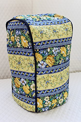 Click Here to See More Images Blue Spring Quilted Coffeemaker Cover