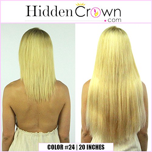 Halo style Human Hair Extensions DayDream by Hidden Crown® HAIR 100