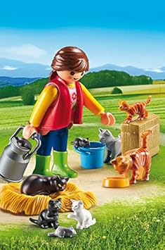 playmobil cats with kittens