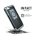 Rokform iPhone 6/6s Rugged Series Military Grade Magnetic Protective Phone Case with twist lock & universal magnetic car mount (Black) 302201