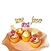 Bachelorette Cupcake Toppers Naughty Bridal Shower Cake Food Fruit Picks Party Favor Supplies Glitter Decorations