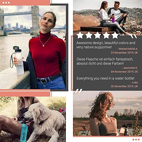 Purple tritan bottle with 720-degree drink opening, worth $19.97 as of Aug 09, 2023.