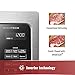 Toshiba EM245A5C-SS Microwave Oven with Inverter Technology, LCD Display and Smart Sensor, 1.6 Cu.ft/1250W, Stainless Steel