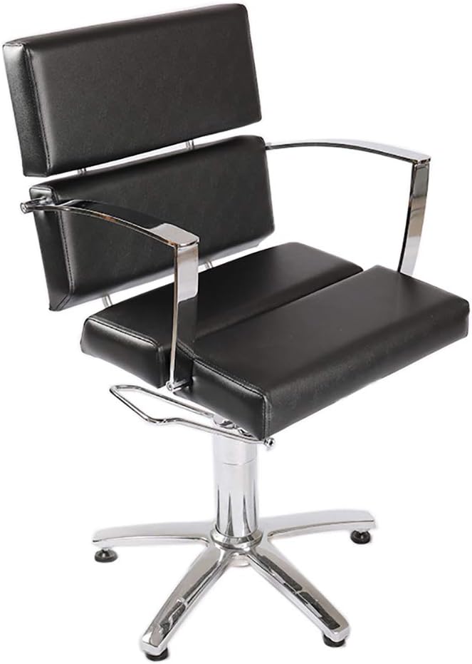 Hair Salon Barber Chair Beauty Hairdressing Shaving Haircut Styling Hydraulic Lift Reclining Swivel with Locking