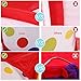 QIYO(TM) Portable Cute Hexagon Polka Dot Kids Playpen Ball Pit Indoor and Outdoor Easy Folding Play House Children Toy Play Tent with Tote Bag for Kids Gifts