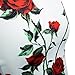 Women OL Style High Waist Floral Geometric Retro Sheathy Midi Pencil Skirt (XL, 2)