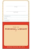 Knock Knock Personal Library Kit Refill Cards