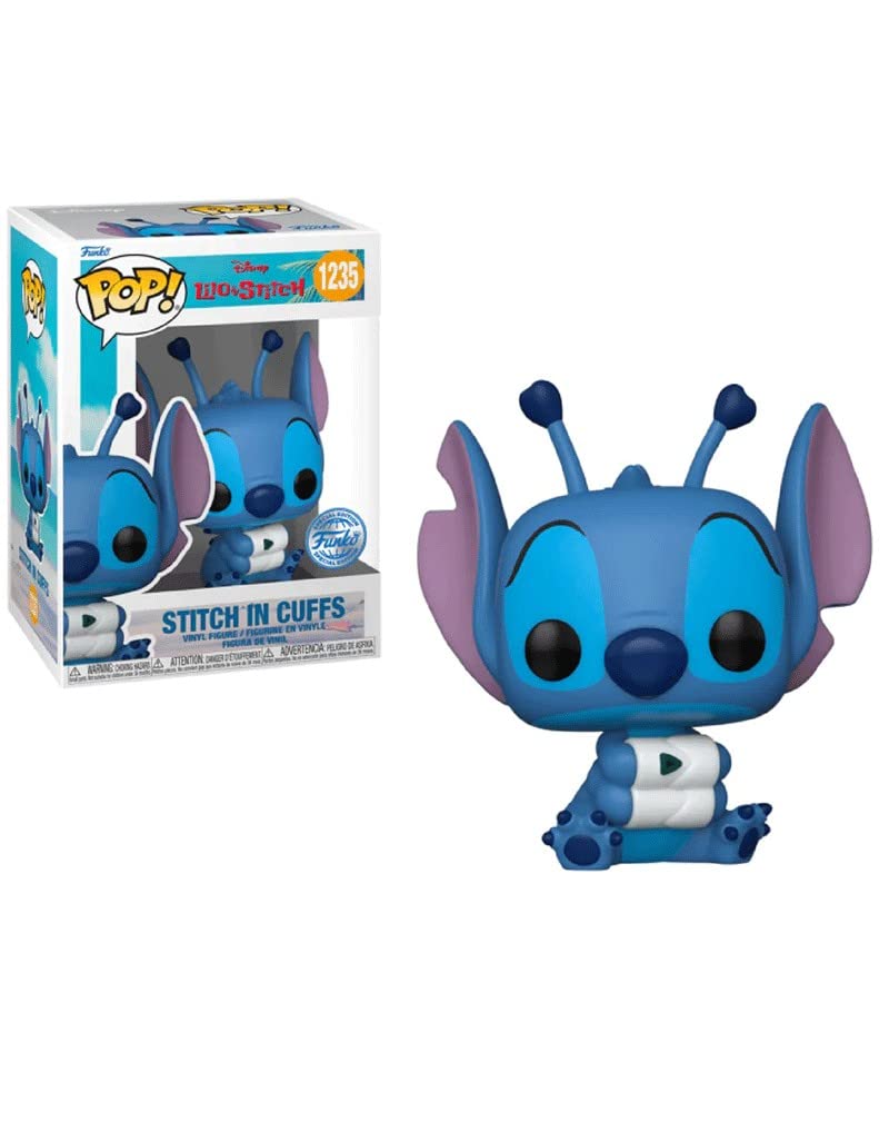 Funko POP! Disney: Lilo & Stitch - Stitch In Cuffs - Collectable Vinyl Figure - Gift Idea - Official Merchandise - Toys for Kids & Adults - Movies Fans - Model Figure for Collectors