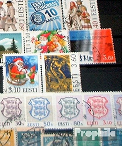 Prophila Collection Estonia 25 various stamps (Stamps for collectors)