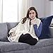 Serta | Electric Heated Cuddler Wrap with Pockets (Cloud)