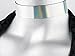 Twilight's Fancy Silvery Rainbow Metallic Hologram Holographic Choker Necklace (Large)