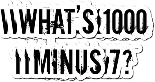 Amazon Com Stickers Pack 3 Vinyl Sticker For Adult Whats Kids 1000 Teens Minus Journaling 7 Bike Tokyo Laptop Ghoulstyle One For Luggage Guitar Home Decor Skateboard Water Bottle Bumper Car 3pcs Pack Home