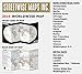Streetwise World Map - Laminated Time Zone Map of the World - WORLDWISE