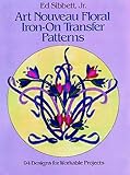 Art Nouveau Floral Iron-on Transfer Patterns