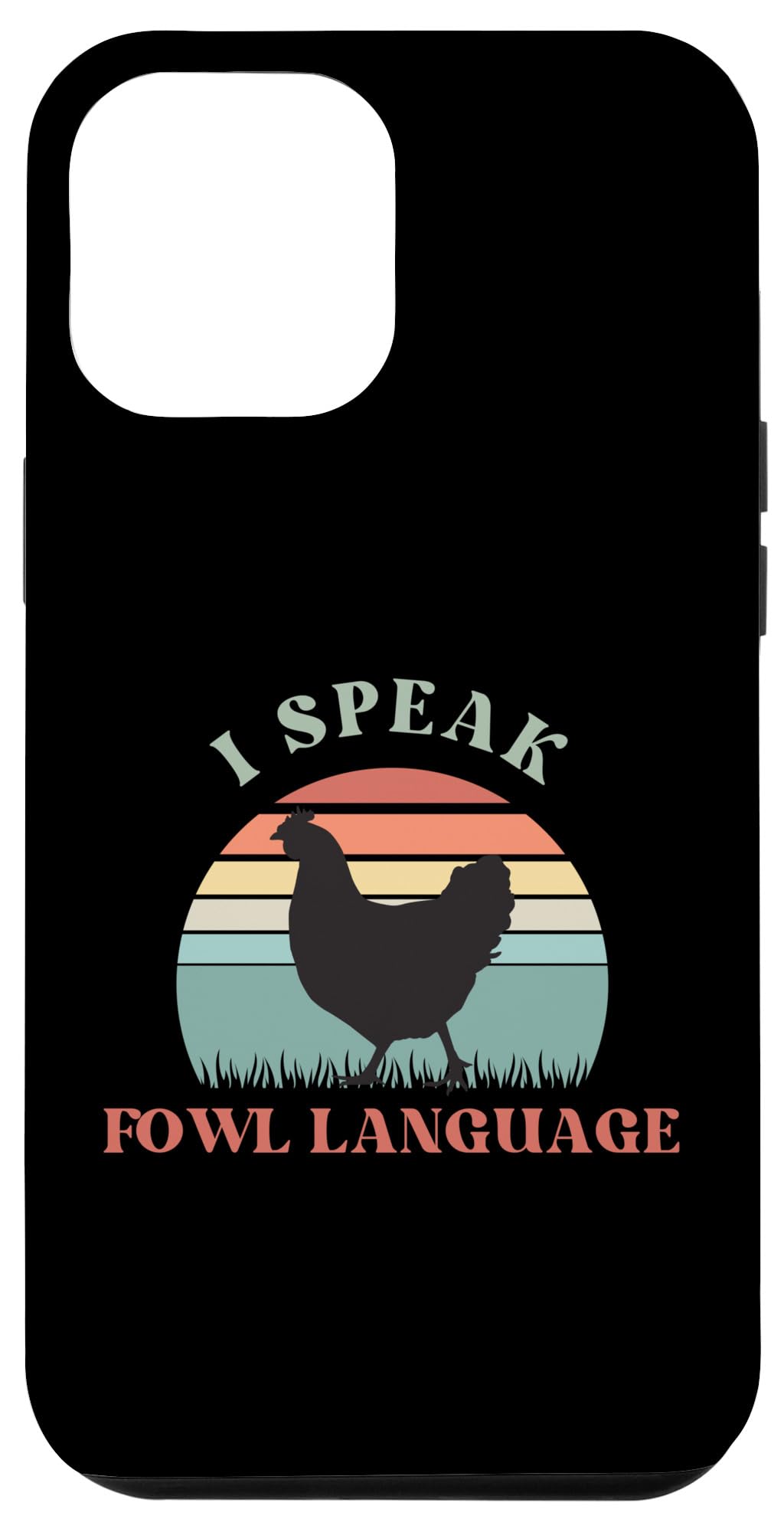 iPhone 15 Plus Speaks fluent Fowl Chicken Whisperer, Funny Farmer Saying Case