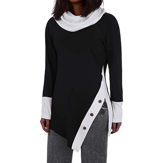 blusas cuello de tortuga manga larga