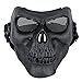 Coxeer M02 Deluxe Full Face Skull Mask Outdoor Hunting Cs War Game Mask Black