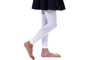 EVERSWE Girl's Microfiber Footless Tights, Ballet Dance Tights, Ultra Soft Leggings