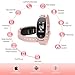 TOP-MAX Fitness Tracker,Women Sport Tracker Smart Heart Rate Monitor Watch Band Bracelet,Women Swimming Waterproof Wristband Watch with Health Sleep Activity Tracker Pedometer for Smart Phone