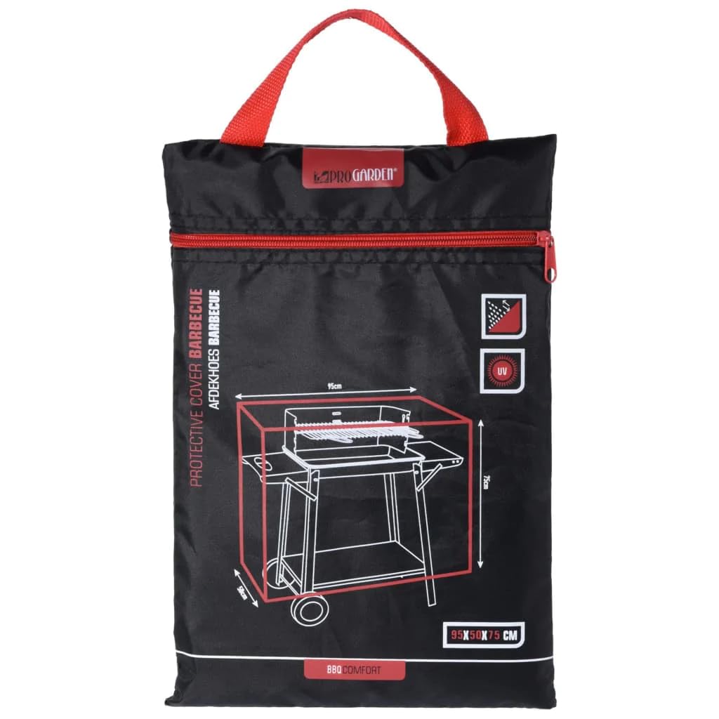 ProGarden Textile Cover for Rectangular Barbecue 95 x 50 x 75 cm