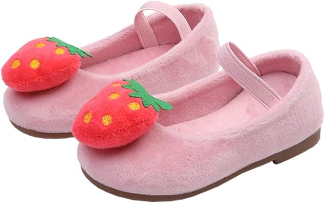 strawberry baby shoes