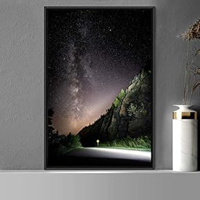 signwin Framed Canvas Sky of Stars Astronomy &...