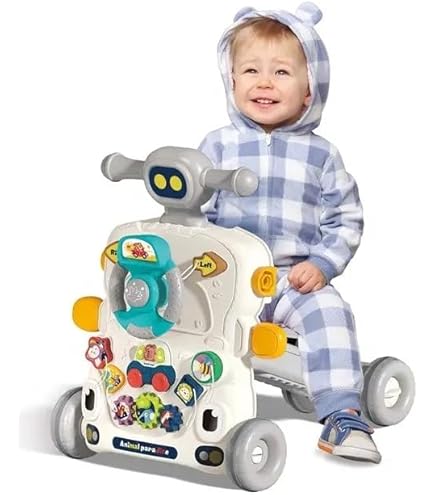 Andador Didático Musical com Brinquedos Interativos 6 em 1