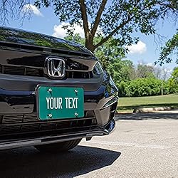 ExcelMark Custom License Plate for Front of Car