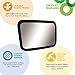 Blowout Price +Bonus Gifts Baby Car Mirror | Rear Facing | Up to 40% Larger Than Other Mirrors | Shatterproof Glass | Fully Adjustable | Unmatched