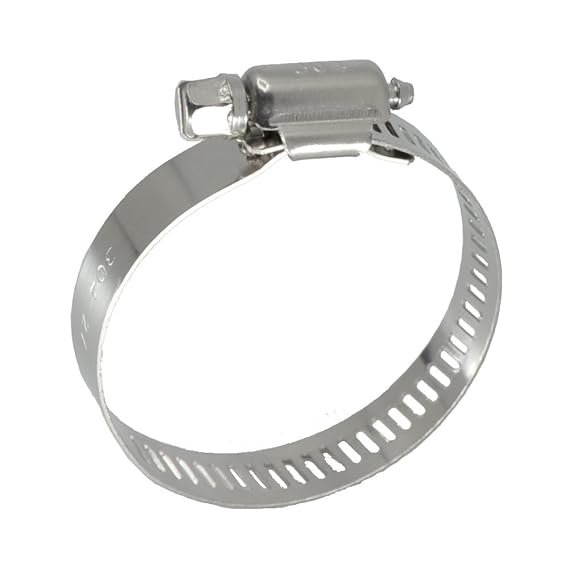XRPAOWA Hose Clamp, 304 Stainless Steel Clamps, 5 pcs/Pack