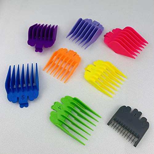 Professional Hair Clipper Guide Combs,Wahl replacement guards Set,8