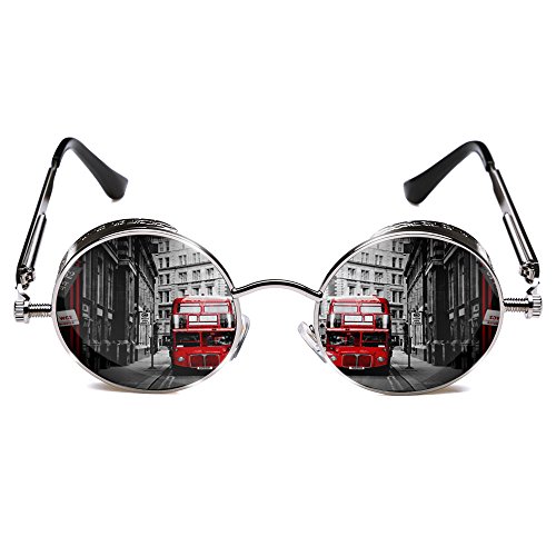 Mirrored Round Sunglasses TOPRated Best Mirrored Round Sunglasses