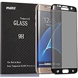 Galaxy S7 Edge Privacy Screen protector,HYAIZLZ(TM)9H Hardness 3D Tempered Glass Anti-Spy Screen Protector Shield For Samsung Galaxy S7 Edge,Color Black