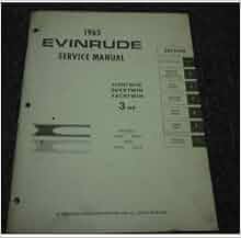 1965 Evinrude Lightwin Ducktwin Yachtwin 3 HP Manual: evinrude: Amazon