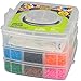 Animal Fun 8,000pc Fuse Bead Super Set- Complete Kit Features Templates, Peg Boards, Tweezers, Ironing Paper, Carry Case - Arts & Crafts Party Project, Kids Birthday Gift, Awesome Summer Camp Activity