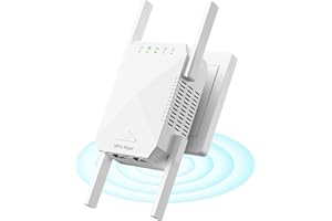 WiFi Extender, 2024 Fastest WiFi Booster 1200Mbps Dual Band (5GHz/2.4GHz) WiFi Extenders Signal Booster for Home, Internet Bo