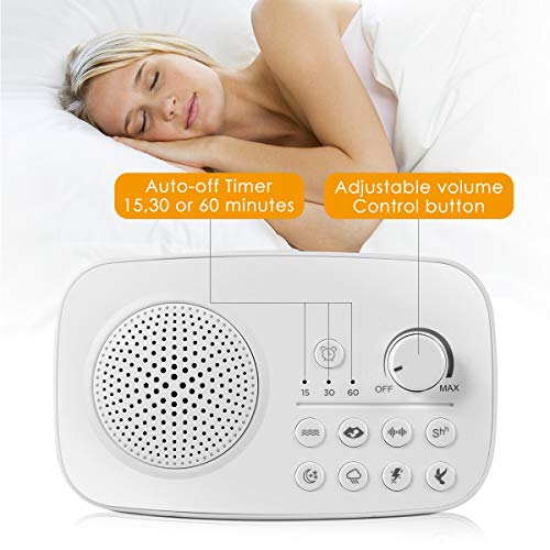 Vandora Noise Sound Machine for Sleeping-8 Soothing Ambient Sound Machines for Baby, Kids, Adults Sleep - Thumbnail 5