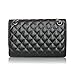 Solarfun Classic Crossbody Shoulder Bag for Women Quilted Purse With Metal Chain Strap