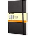 Moleskine Classic Notebook, Hard Cover, Large (5" x 8.25") Ruled/Lined, Black, 240 Pages