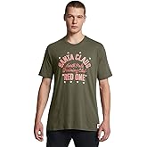 Under Armour Mens Project Rock Red One North Pole Training Club Short Sleeve T Shirt