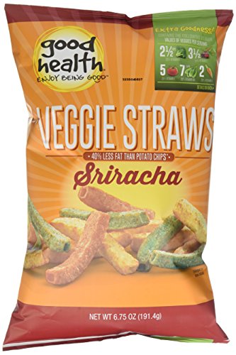 Good Health Veggie Straws, Sriracha, 10 Count (Pack of 10)