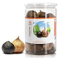 Mizzuco Black Garlic, 325G/11.46 Oz WHOLE Black Garlic Natural Fermented for 90 days Healthy Snack Ready to Eat or Sauce (325G)