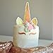 Unicorn Cake Topper. Unicorn Horn, Ears, and Eyelash Set. Unicorn Party Decor. *Cake NOT included*