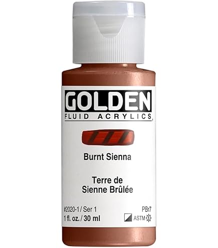 Golden Fluid - extra-fine acrylic - 30ml bottle - - e-shop express